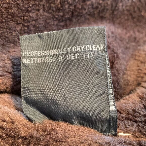 Brown Member's Only Classic Racer Jacket with Detachable Fuzzy Lining Size 46 - Picture 11 of 11